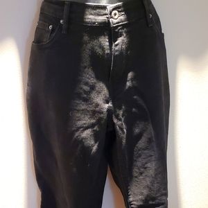 Levi's 505 straight leg black size 14